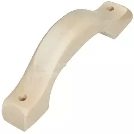 Ручка-скоба мебельная Ликон 1-0756, 00018221, банная плоская, дерево