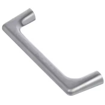 Ручка-скоба мебельная Trodos, 8 018, 96мм, ЦАМ, хедер, хром матовая, 303757