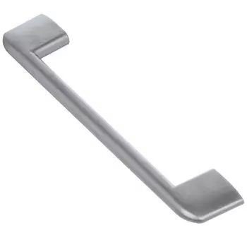 Ручка-скоба мебельная Trodos, 8 653, 128мм, ЦАМ, хедер, хром, 303828