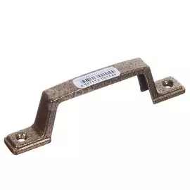 Ручка-скоба мебельная РС-60, античное золото, алюминий