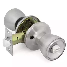 Ручка защелка Фабрика Замков, FZ 7072E SN BK 10/30, 114264, матовый никель