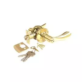 Защелка Apecs, 0891-01-G, 13253, ключ/фиксатор, золото, ЦАМ