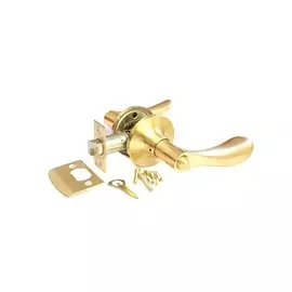 Защелка Apecs, 0891-03-GM, с фиксатором, матовое золото, ЦАМ