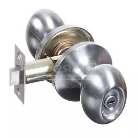 Защелка Apecs, 6093-03-CRM, 9642, с фиксатором, матовый хром, латунь