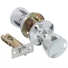 Ручка защелка круглая Assol ЗР-05 хром