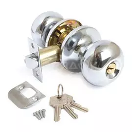 Защелка Avers, 6082-01-CR, ключ/фиксатор, хром, сталь