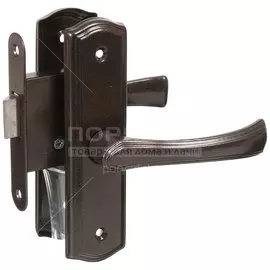 Защелка Строммашина, 3Щ1-2-6-11, без фиксатора, коричневая