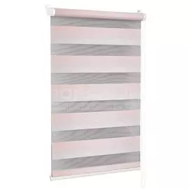 Рулонная штора 160х52 см, ширина крепления 56 см, розовая, СРШ-01МК-4807