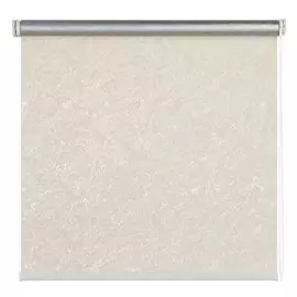 Рулонная штора Блэкаут, 170х81 см, ширина крепления 85 см, кремовая, блэкаут, СРШ-01МП-79506