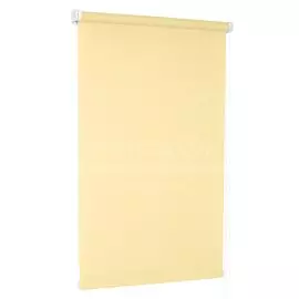 Рулонная штора Лен, 160х52 см, ширина крепления 56 см, шампань, СРШ-01МЭ-2875