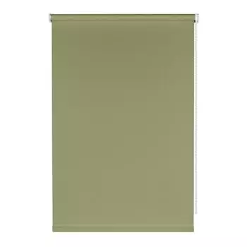 Рулонная штора Shantung, 160х50 см, оливковая, 7793727