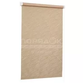Рулонная штора Веда, 160х62 см, ширина крепления 66 см, кофейная, СРШ-01МЭ-839
