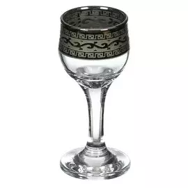 Рюмка 60 мл, стекло, 6 шт, Гусь-Хрустальный Стекольный Завод, Версаче, GE08-164