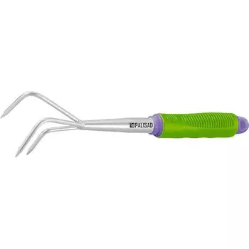 Рыхлитель 3 зуб, сталь, 70х330 мм, черенок пластиковый, Palisad, Connect, 63006