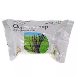 Садовый вар для заживления ран и срезов деревьев, 150 г, брикет, Avgust