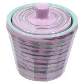 Сахарница 200 мл, керамика, 9 см, Борисовская керамика, Лаванда Ностальгия кофейная, ЛАВ00015900