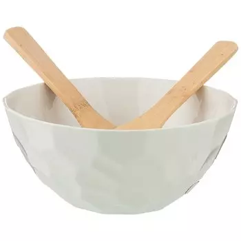 Салатник 21.5 см, с ложкой и вилкой, Native, 587-150