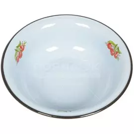 Миска эмалированная сталь, круглая, 2 л, Сибирские товары, С0310.СГ/.*59/.П*59