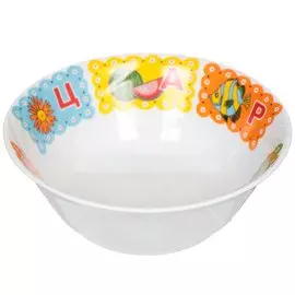 Салатник детский керамика, Голубка Азбука, 360 мл, Добрушский фарфоровый завод, 1С0272Ф34