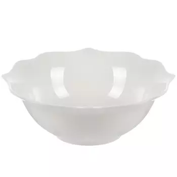 Салатник фарфор, фигурный, 15 см, 0.4 л, Belle, 0850075