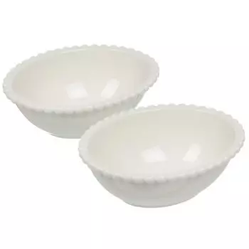 Салатник фарфор, овальный, 2 шт, 14х5.5 см, подарочная упаковка, Pearl, Lefard, 761-111