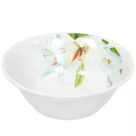Салатник керамика, круглый, 0.36 л, Идиллия Цветущая лилия, Добрушский фарфоровый завод, 5С0792Ф34