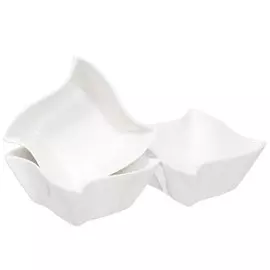 Салатник керамика, квадратный, 3 шт, 10х10 см, Винт, Y6-2522