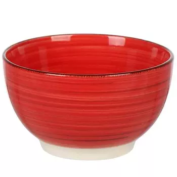 Салатник керамика, круглый, 14 см, Scarlet, Domenik, DMD004