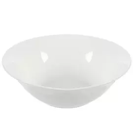 Салатник керамика, круглый, 18 см, 0.6 л, Белый, Daniks