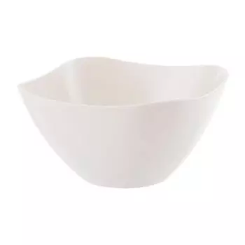 Салатник пластик, квадратный, 1 л, Cake, Berossi, ИК 39833000, слоновая кость