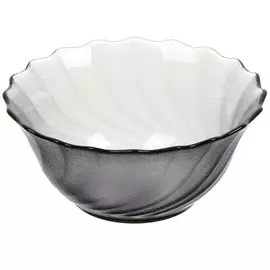 Салатник стекло, круглый, 12.5 см, Океан, Luminarc, A0007, графит