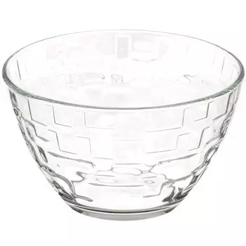 Салатник стекло, круглый, 19 см, Лабиринт, ОСЗ, 07С1327