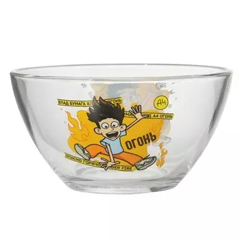 Салатник стекло, Влад А4, Огонь, 13 см, 308836