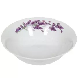 Салатник керамика, круглый, 15 см, 0.35 л, Лаванда, Daniks, 19-173