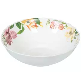 Салатник стеклокерамика, круглый, 18 см, 0.6 л, Тропикана, Daniks, HW70