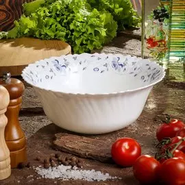 Салатник стеклокерамика, круглый, 23 см, 2 л, Эдем, Daniks, LHW 90/1059