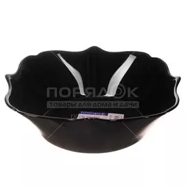 Салатник стеклянный, 160 мм, Authentic Black J1345 Luminarc