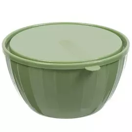 Салатник Sugar&amp;Spice Vanilla 1,7л с крышкой фисташка