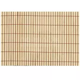 Подставка под горячее бамбук, 45х30 см, прямоугольная, Плетенка соломенная №2, КТ-СФ-02