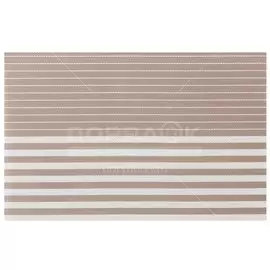 Салфетка для стола полимер, 45х30 см, прямоугольная, бежевая, Геометрия полосы, Y4-3310