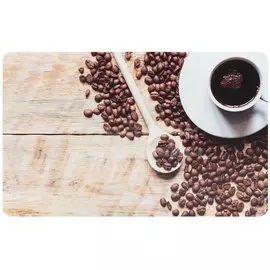 Салфетка для стола пластик, 41х26 см, прямоугольная, Американо