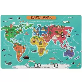 Салфетка декоративная пластиковая Детский мир, 38х58 см