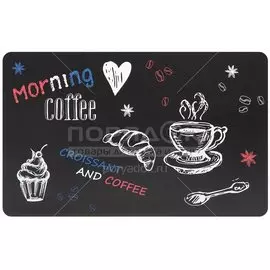 Салфетка декоративная пластиковая Мокко, 26х41 см