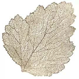 Салфетка декоративная полимер, 36х47 см, Веточка, Y4-5455