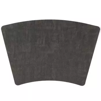 Салфетка для стола экокожа, 48х32 см, серая, Y4-8325