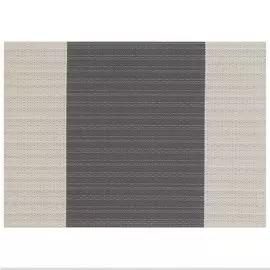 Салфетка для стола полимер, 45х30 см, прямоугольная, серая, Графика, Y4-4342