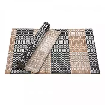 Салфетка под горячее бамбук, 45х30 см, прямоугольное, Катунь, Плетенка №19, КТ-СФ-19