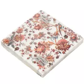 Салфетки бумажные New Line, Этюд, 20 шт, 2 слоя, 33х33 см