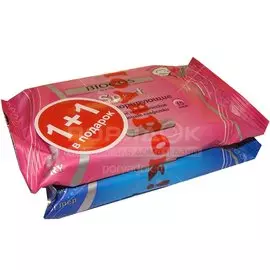 Салфетки влажные Biocos Антибактериальные, 15 шт