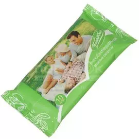 Салфетки влажные FreshWeek антибактериальные, 10 шт